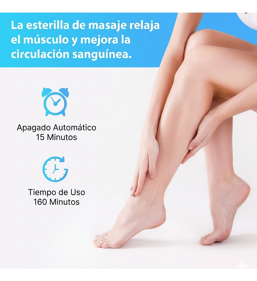 Masajeador De Pies Eléctrico Portátil