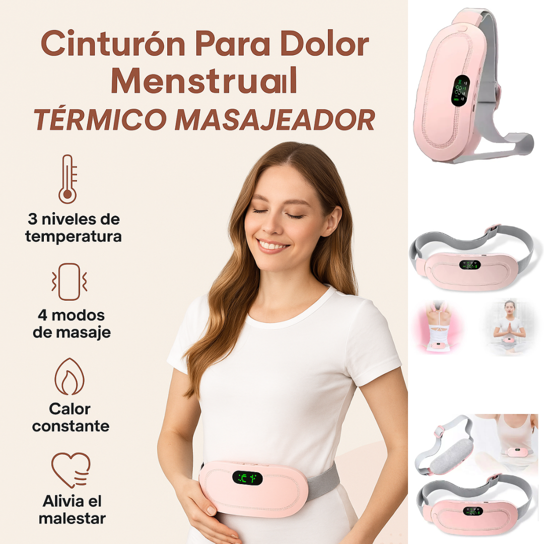 HeatRelief™ cinturón térmico menstrual