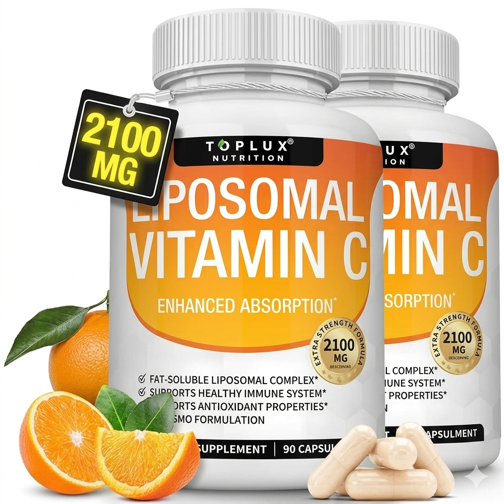 Vitamina C Liposomal 2100 mg – Máxima Absorción y Defensa Natural